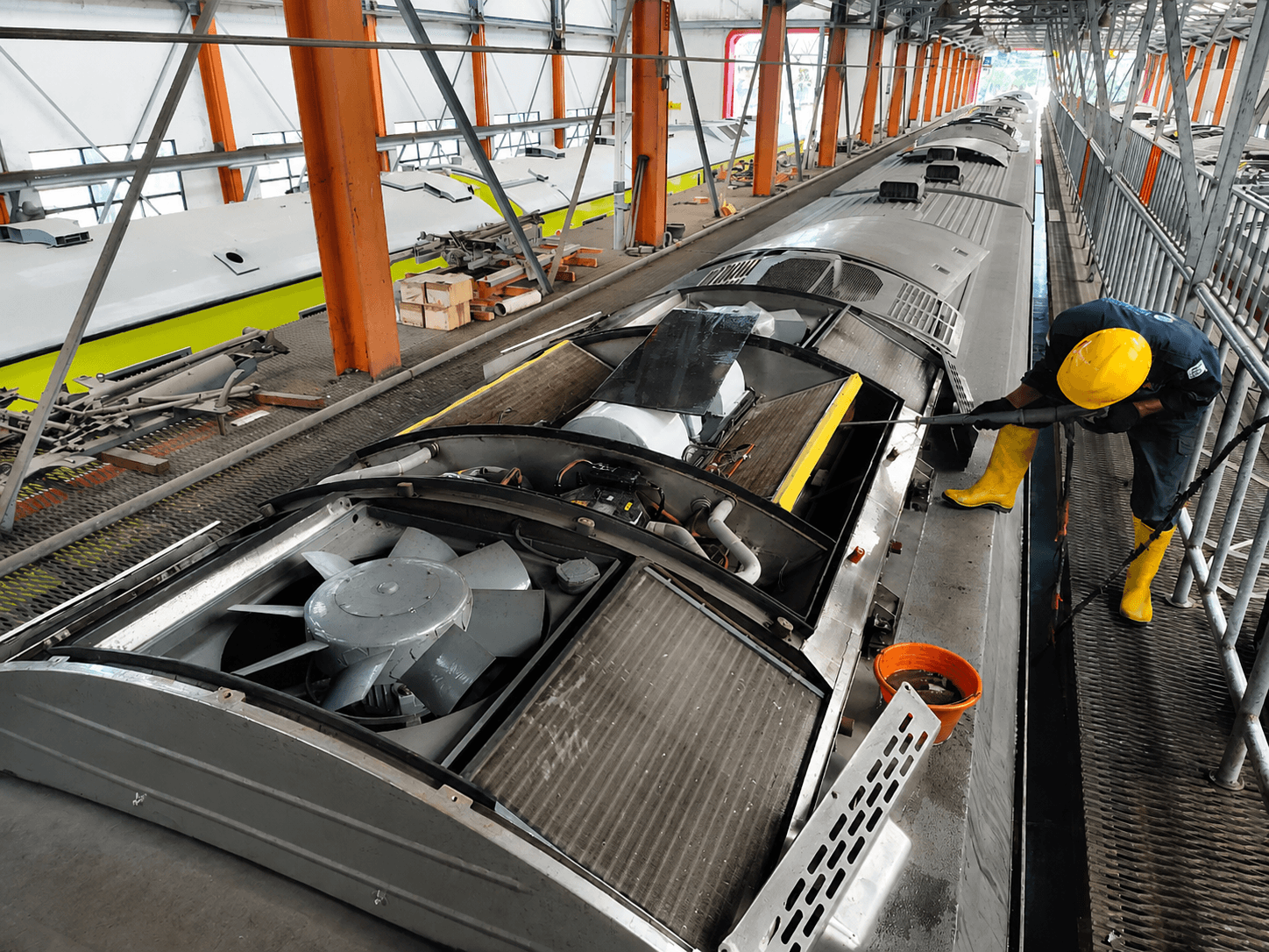 Maintenance and Cleaning of Train Air Conditioning Units to Support KCI Operational Reliability