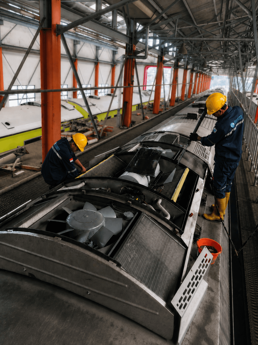 Train Air Conditioning Unit Maintenance & Cleaning – KCI